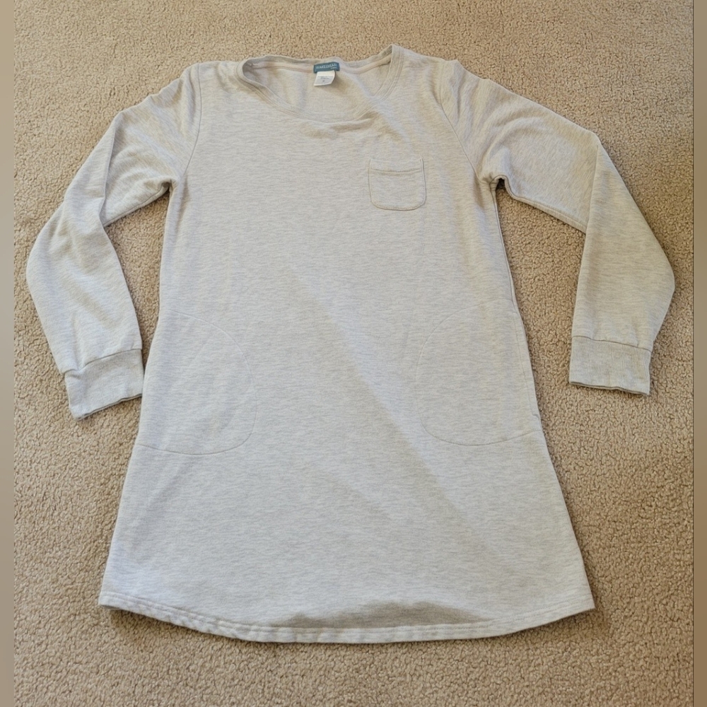 Wake & Wear by Ink + Ivy womens medium sweatshirt sleep night gown with pockets